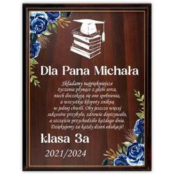 Podziękowanie nauczyciela Prezent OBRAZ RAMKA