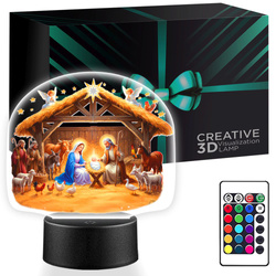 SZOPKA BOŻE NARODZENIE OZDOBA STROIK CHOINKA PREZENT NA ŚWIĘTA GWIAZDKĘ