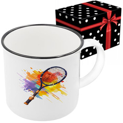 KUBEK SPORTOWY NAGRODA DLA TENISISTY TENISISTA GRACZA TENIS ZIEMNY