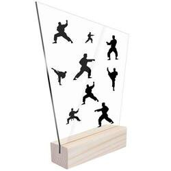 Statuetka sportowa nagroda karate tradycyjne zawodnika drużyny drużyna