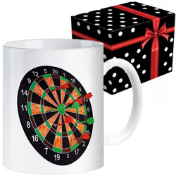 KUBEK SPORTOWY NAGRODA DLA DARTA W RZUCANIU RZUTKAMI DARTA RZUTKI