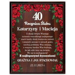 PREZENT ROCZNICA ŚLUBU JUBILEUSZ 20 25 30 35 40 50