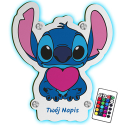 LAMPKA NOCNA LED Bajka Lilo i Stich prezent DLA DZIECKA NA ŚCIANĘ UPOMINEK