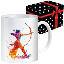 KUBEK SPORTOWY NAGRODA DLA STRZELCA STRZELC ŁUCZNIK ŁUCZNICTWO ŁUCZNIKA