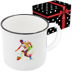 KUBEK SPORTOWY NAGRODA DLA PIŁKARZA PIŁKARZ GRACZA PIŁKA NOŻNA TURNIEJ