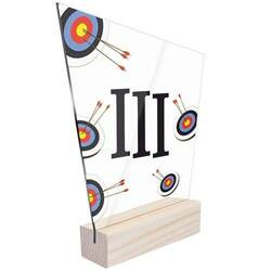 3 miejsce Statuetka sportowa nagroda łucznictwo dla zawodnika drużyny