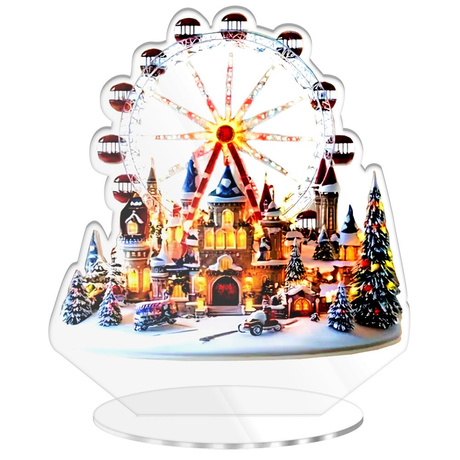 SZOPKA BOŻE NARODZENIE OZDOBA STROIK CHOINKA PREZENT NA ŚWIĘTA GWIAZDKĘ