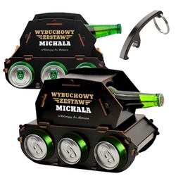 PREZENT NA 18 URODZINY DLA CHŁOPAKA WIECZÓR KAWALERSKI CZOŁG NA PIWO