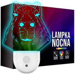 Lampka Nocna LED dla Dzieci KAPIBARA do kontaktu gniazdka CZUJNIK