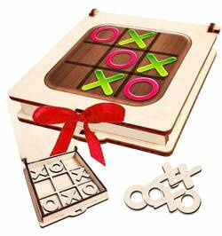 PREZENT UPOMINEK NA DZIEŃ DZIECKA GRA KÓŁKO I KRZYŻYK NA URODZINY MIKOŁAJKI