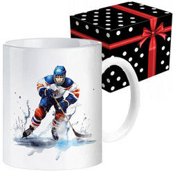 KUBEK SPORTOWY NAGRODA DLA HOKEISTY GRACZA HOKEJ DLA KRĄŻEK HOKEISTA