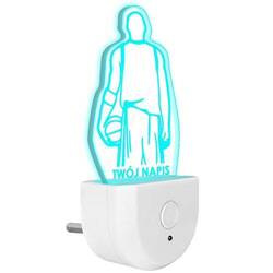 Lampka Nocna LED dla Dzieci KOSZYKARZ KOSZYKÓWKA kontaktu gniazdka CZUJNIK