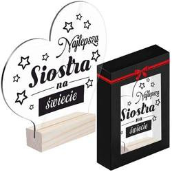 PREZENT DLA SIOSTRY NA URODZINY upominek STATUETKA