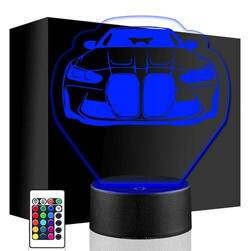 LAMPKA NOCNA LED BMW M4 AUTO AUTKO 3D + PILOT prezent URODZINY statuetka