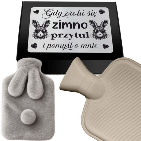 Termofor Pluszowy Ogrzewacz Prezent na Walentynki dla Niej Dziewczyny Żony