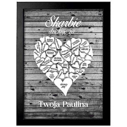 DZIEŃ CHŁOPAKA UPOMINEK PODZIĘKOWANIE ramka