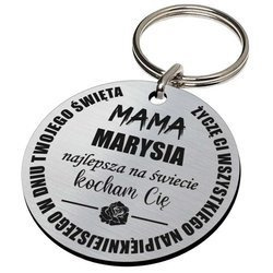 DZIEŃ MAMY dla kobiet prezent BRELOK DO KLUCZY