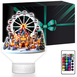 LAMPKA NOCNA LED 3D SZOPKA BOŻE NARODZENIE prezent dla dziecka NA ŚWIĘTA