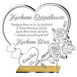 PREZENT NA DZIEŃ BABCI DZIADKA UPOMINEK STATUETKA