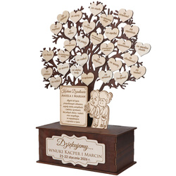 PREZENT NA DZIEŃ DZIADKA UPOMINEK STATUETKA DRZEWKO