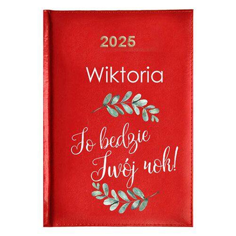 KALENDARZ KSIĄŻKOWY A5 dzienny 2025 ROK TERMINARZ NOTATNIK MOTYWACYJNE