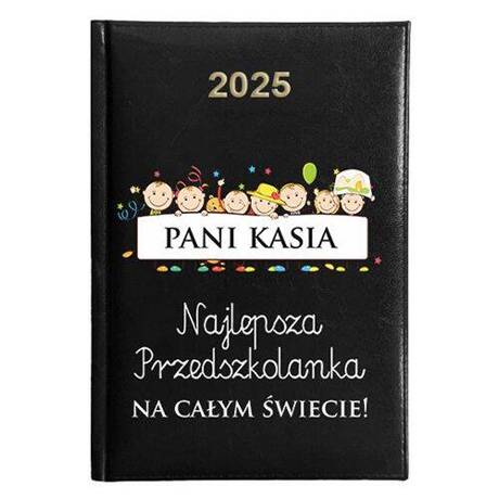 KALENDARZ KSIĄŻKOWY A5 dzienny 2025 ROK TERMINARZ NOTATNIK PRZEDSZKOLANKA