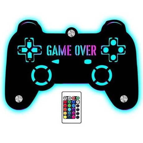 LAMPKA NOCNA LED Gamepad Pad Pilot gracza prezent Kontroler PS Playstation