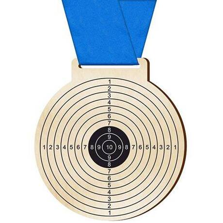 Medal dla sportowca nagroda sportowa strzelectwo sportowe dla zawodnika