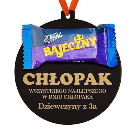 PREZENT DZIEŃ CHŁOPAKA UPOMINEK PREZENT MEDAL