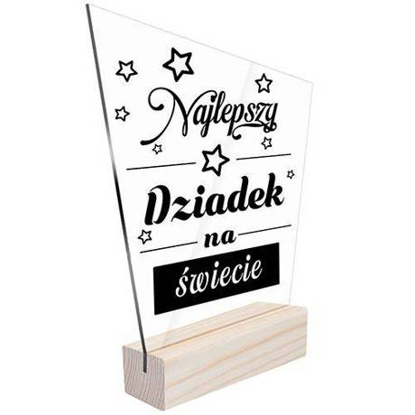 PREZENT NA DZIEŃ DZIADKA upominek STATUETKA