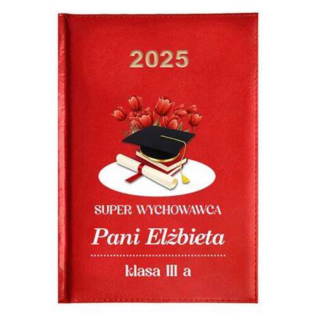 PREZENT NA DZIEŃ NAUCZYCIELA ZAKOŃCZENIE ROKU DLA WYCHOWAWCY KALENDARZ 2025