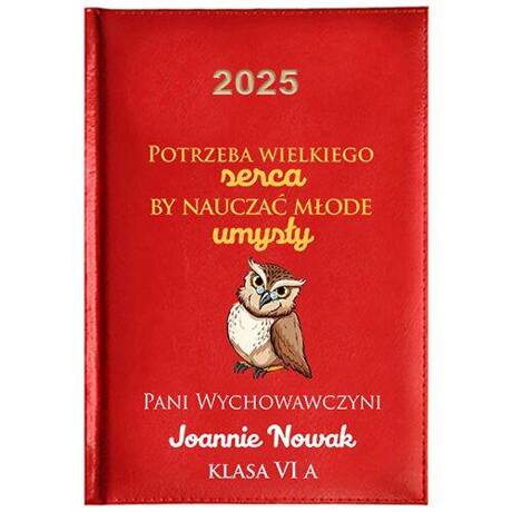 PREZENT NA DZIEŃ NAUCZYCIELA ZAKOŃCZENIE ROKU DLA WYCHOWAWCY KALENDARZ 2025