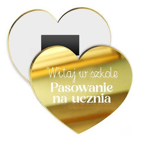 PREZENT NA PASOWANIE UCZNIA UPOMINEK MAGNES